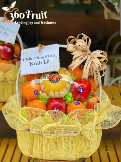 Giỏ trái cây - Lòng thành kính lễ