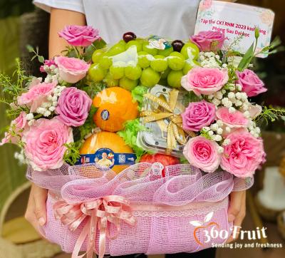 Giỏ trái cây tặng ngày 30 tháng 4, 1 tháng 5 - Món quà to lớn chúc mừng đại lễ