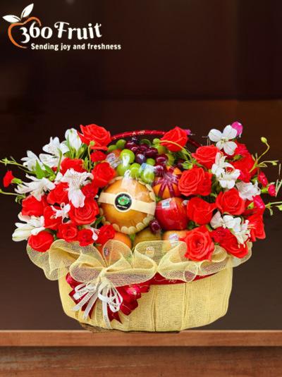 Giỏ trái cây - Vinh hoa tỏa phúc