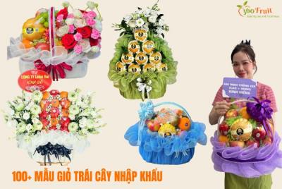 Shop bán giỏ trái cây nhập khẩu cao cấp Ecopark Văn Giang 