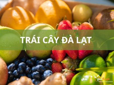 Trái cây Đà Lạt tươi ngon làm quà tặng ý nghĩa 