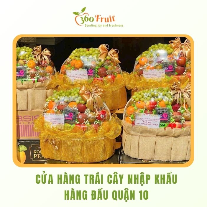 360 Fruit - cửa hàng trái cây nhập khẩu được khách hàng tin chọn 