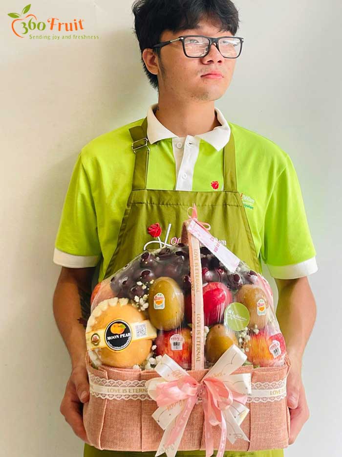360 Fruit - Địa chỉ bán giỏ trái cây chia buồn uy tín ở TP.HCM 