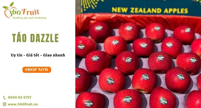 360 Fruit - Địa chỉ mua các loại táo Dazzle giá tốt