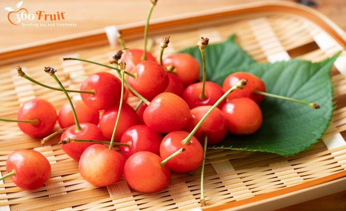 360 Fruit cung cấp cherry vàng nhập khẩu uy tín TP.HCM