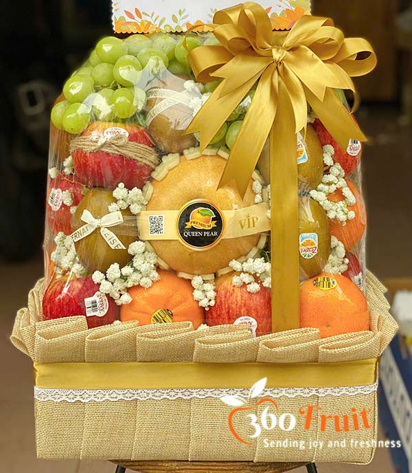 Giỏ trái cây khai trương - Phát triển bền vững
