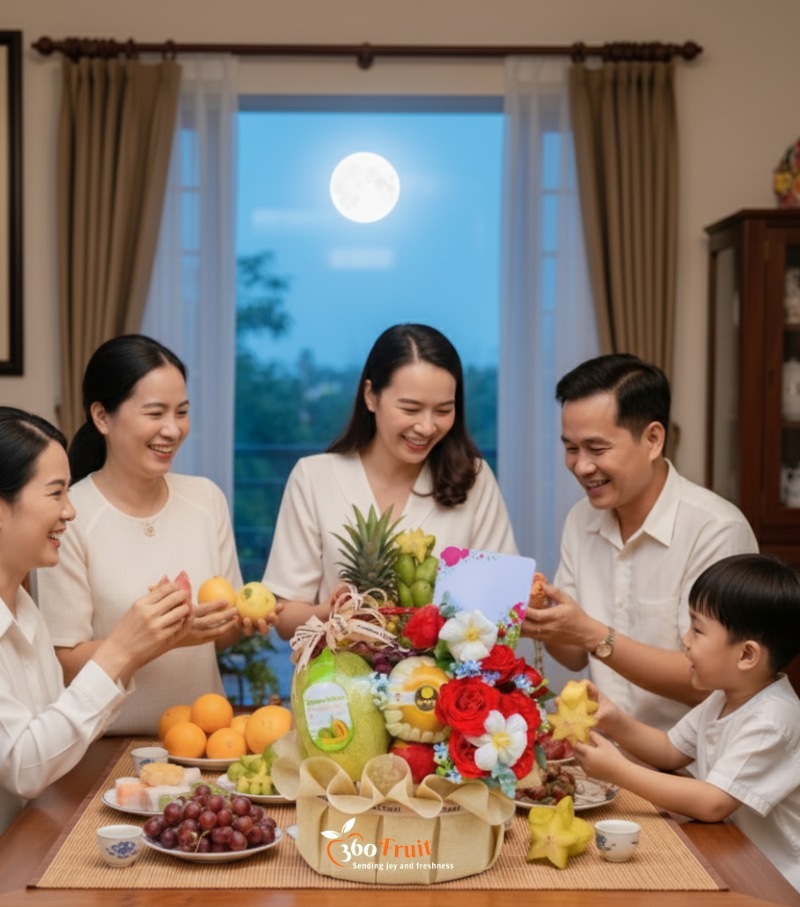 Cách ăn trái cây cúng rằm ở Việt Nam 
