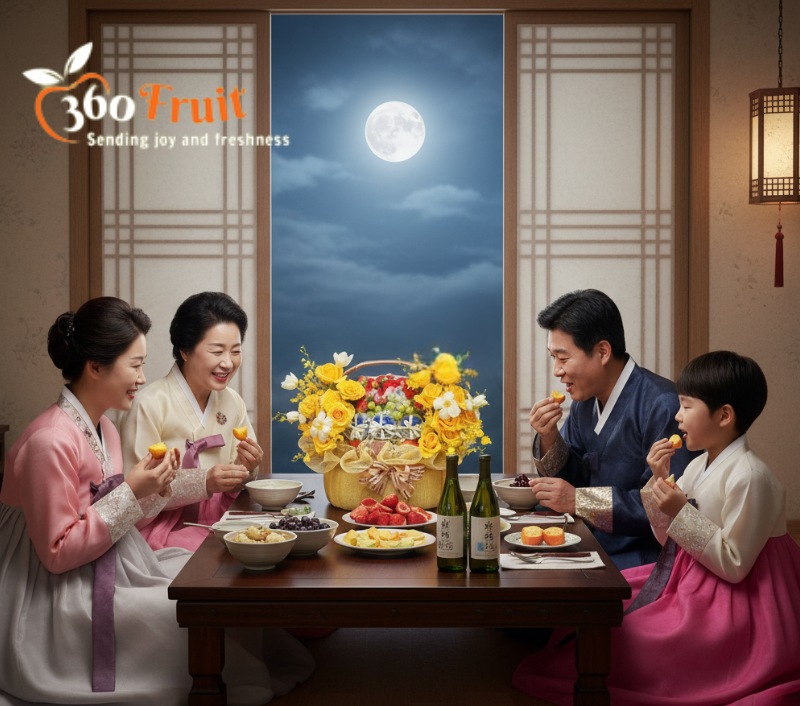 Cách dùng trái cây cúng ngày rằm ở Hàn Quốc