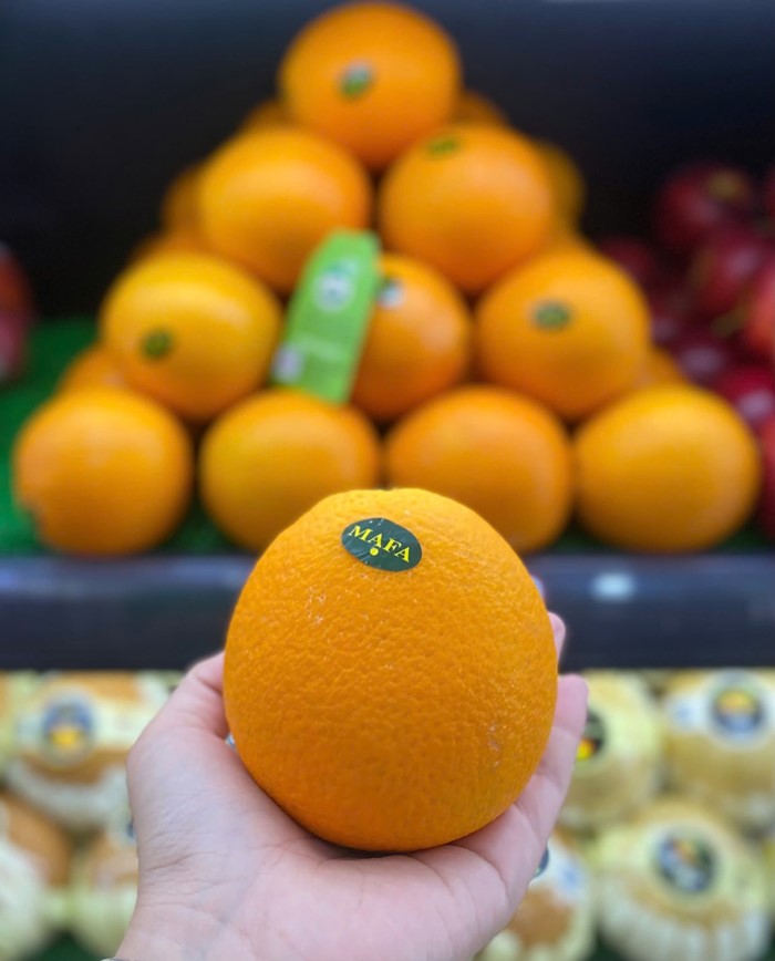Cách bảo quản cam Ai Cập