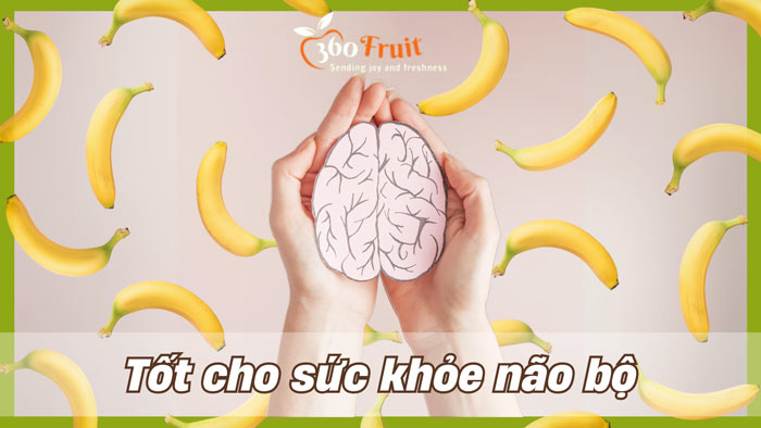 chuối tiêu tốt cho sức khỏe não bộ