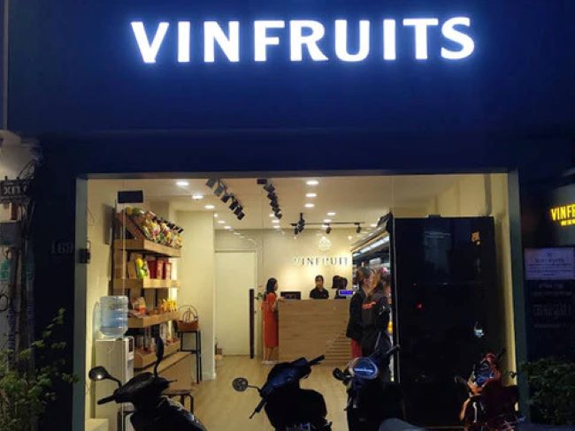 Cửa hàng giỏ trái cây VinFruits