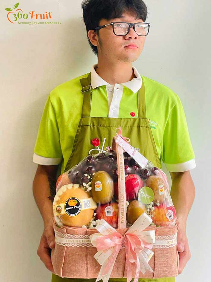 Dịch vụ đặt giỏ trái cây giao tận nhà trong phạm vi phường Gia Định