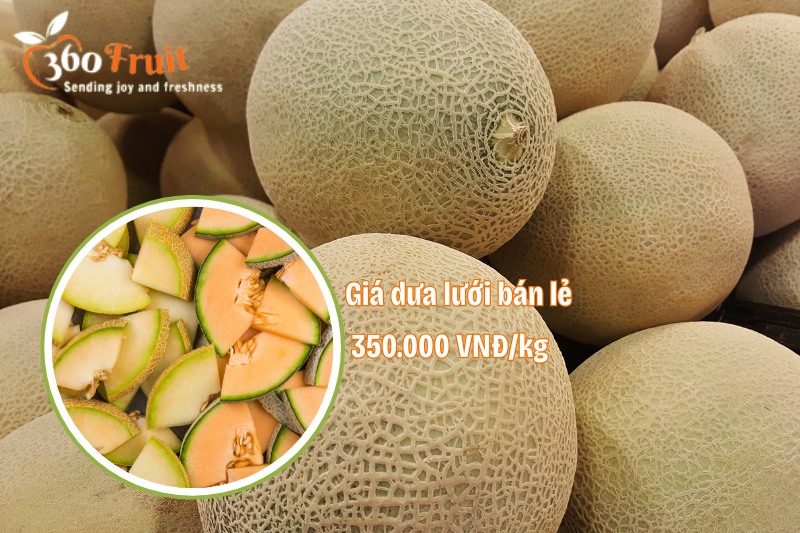 Giá bán dưa lưới Nhật 