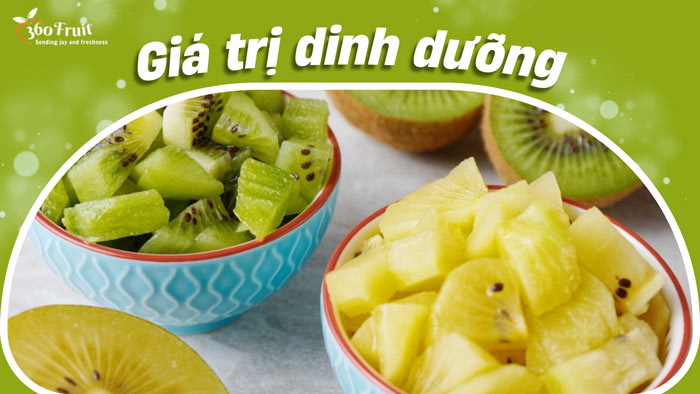 giá trị dinh dưỡng của kiwi