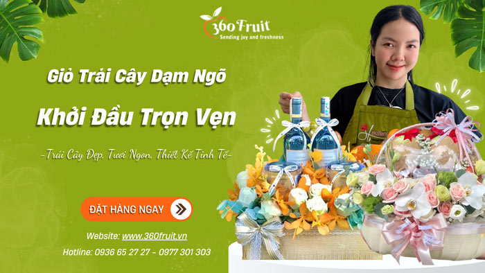 giỏ trái cây dạm ngõ - khởi đầu trọn vẹn