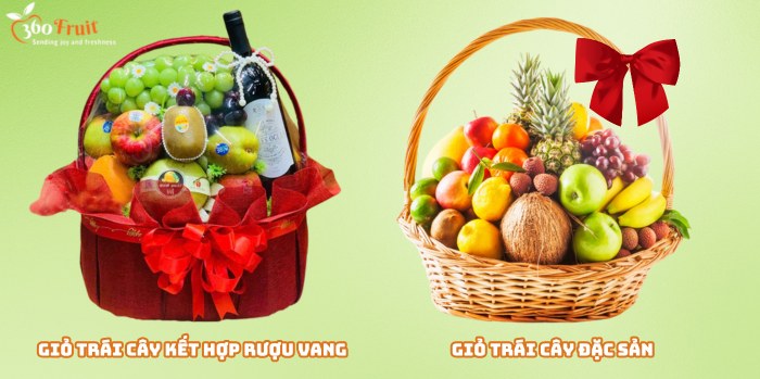 Giỏ trái cây tặng đồng đội, cấp trên mừng ngày thành lập Quân đội Nhân dân Việt Nam