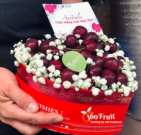 Địa chỉ mua hộp quà cherry cao cấp nhập khẩu