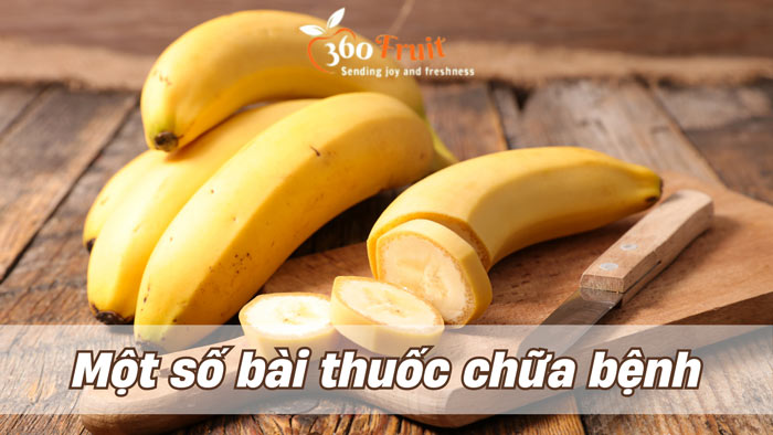 một số bài thuốc chữa bệnh từ chuối tiêu