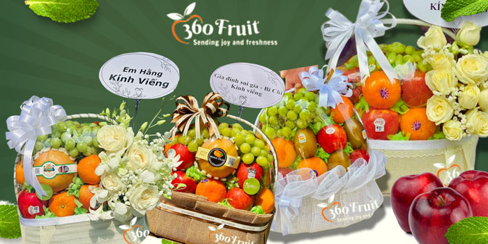 mua Giỏ trái cây cúng 49 ngày tại 360 Fruit