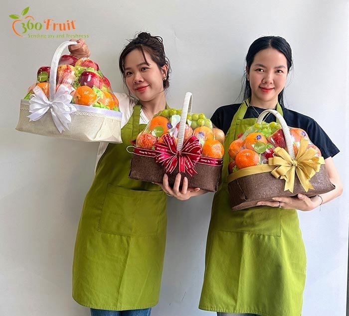 Địa chỉ cung cấp giỏ trái cây tặng sinh nhật cao cấp số 1 hiện nay