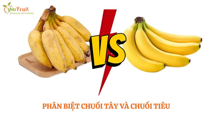 So sánh chuối tây và chuối tiêu loại nào ăn tốt hơn 