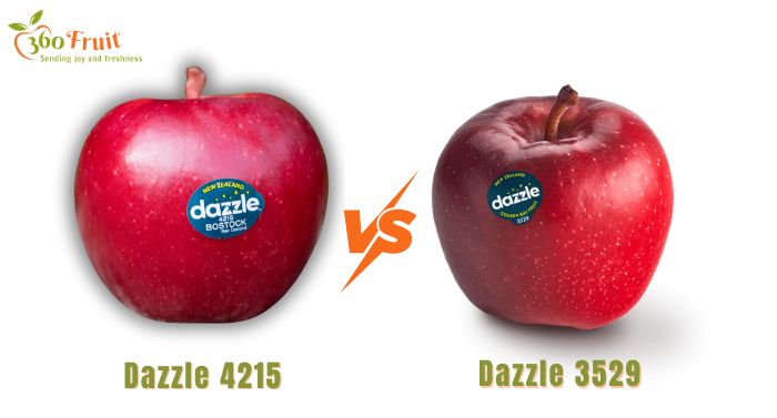 Sự khác nhau giữa táo dazzle 4215 và dazzle mã 3529