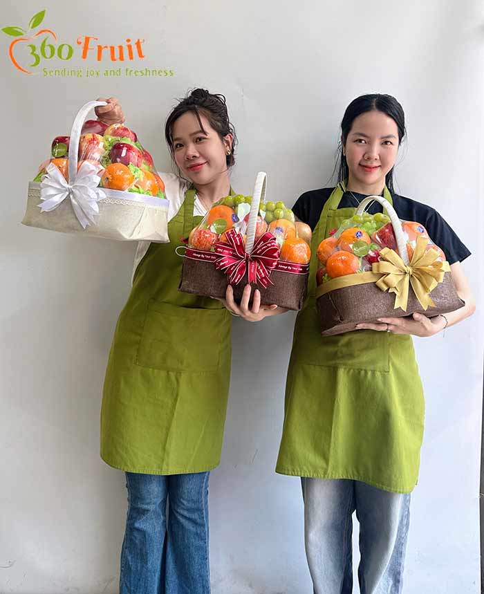 Đặt giỏ trái cây online trong khu vực Tân Sơn Nhất nhanh, đơn giản