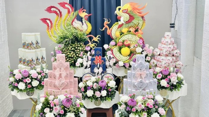 Giá tráp dạm ngõ và tráp ăn hỏi 