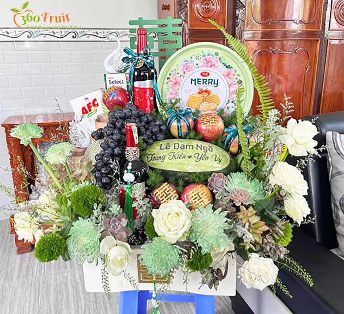 Lễ vật dạm ngõ theo yêu cầu của dâu rễ khu vực miền nam 