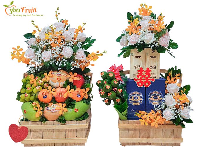 Mẫu tráp dạm ngõ theo yêu cầu ghi điểm gia đình nhà gái miền Bắc 