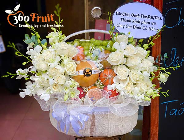 Giỏ trái cây đám giỗ - Gửi trọn thành tâm