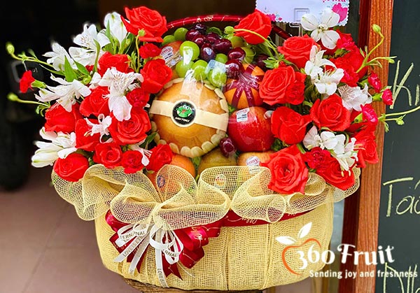 Giỏ trái cây - Vinh hoa tỏa phúc
