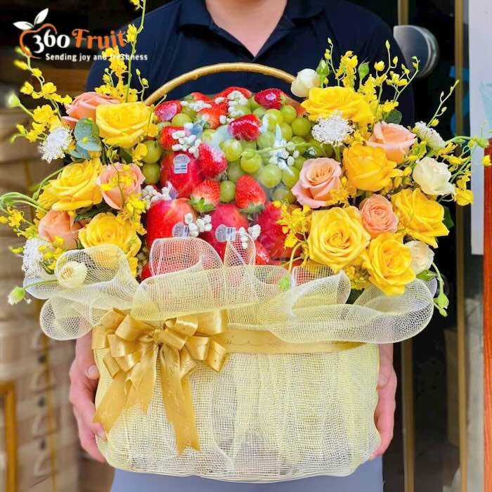 Giỏ trái cây tặng người thân, bạn bè, đối tác