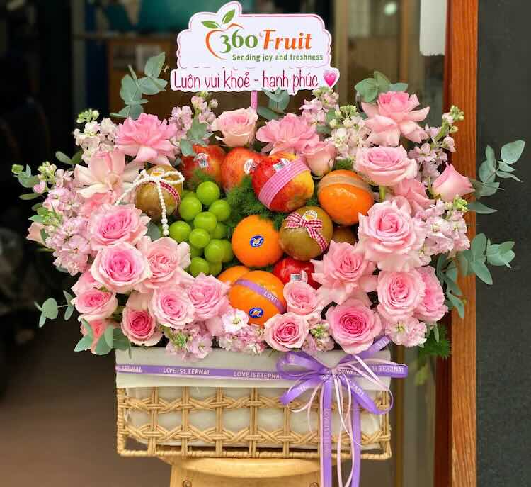 Giỏ trái cây tặng ngừoi thân, bạn bè, đối tác