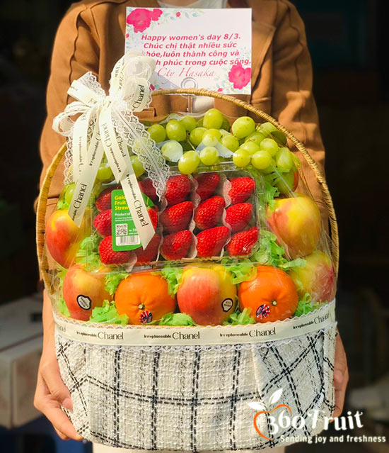 Địa điểm bán giỏ quà trái cây tặng sinh nhật uy tín và chất lương