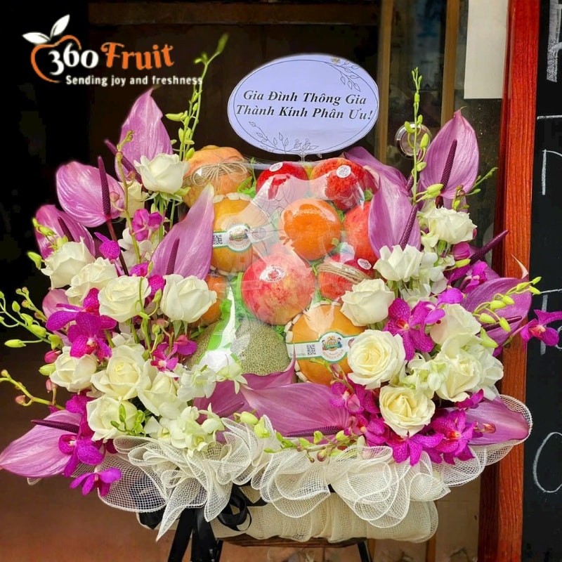 360 Fruit nhận gói giỏ quà trái cây cho dịp nào