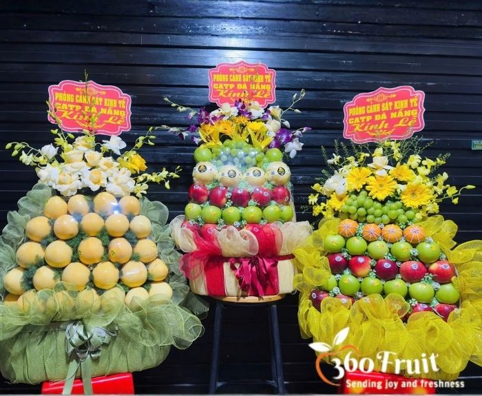 Giỏ trái cây kính lễ – Thành Tâm Kính Lễ