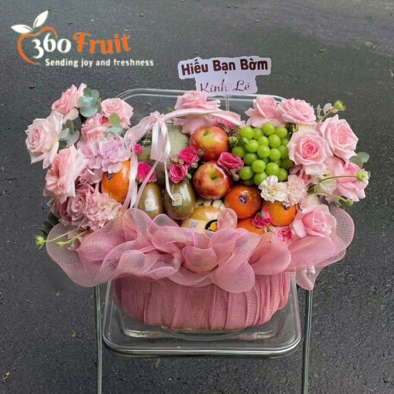 giỏ trái cây đi đám giỗ gia đình bạn bè ghi gì