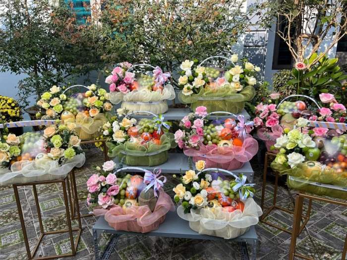 Giỏ trái cây cảm ơn dành cho doanh nghiệp