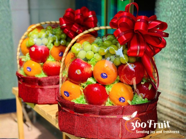 Giỏ trái cây khai trương - Lộc phát toàn gia