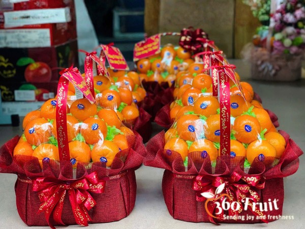 Giỏ trái cây khai trương - Thịnh vượng trường tồn