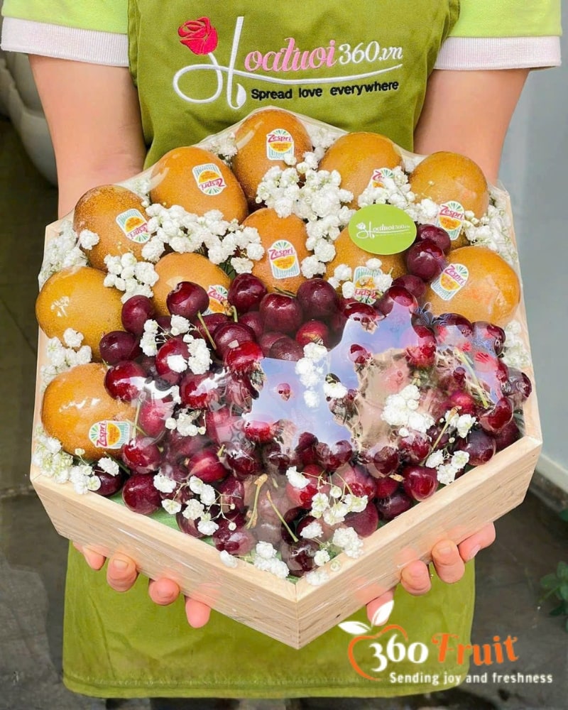 hộp quà cherry ngon chất lượng