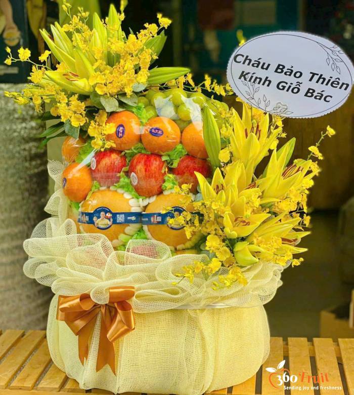  giỏ trái cây đám giỗ theo yêu cầu tại phường Phú Thọ Hoà TPHCM