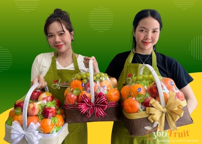 360 Fruit tự tin là địa chỉ cung cấp giỏ trái cây tặng doanh nghiệp uy tín