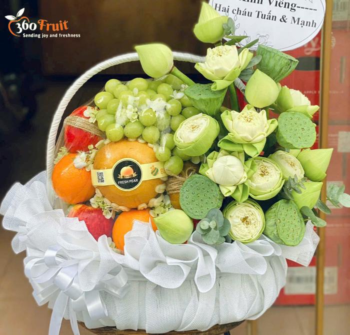 Hướng dẫn đặt giỏ trái cây giao tận nơi tại phường Diên Hồng quận 10