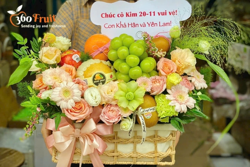 Ý nghĩa của các loại quả trong giỏ trái cây đầy tháng