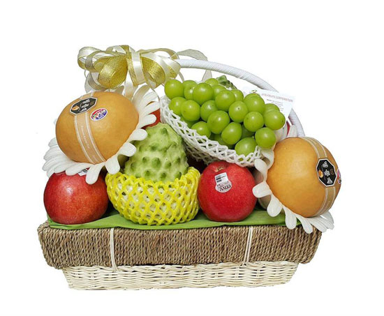 Giỏ trái cây truyền thống bổ dưỡng, tốt cho sức khỏe