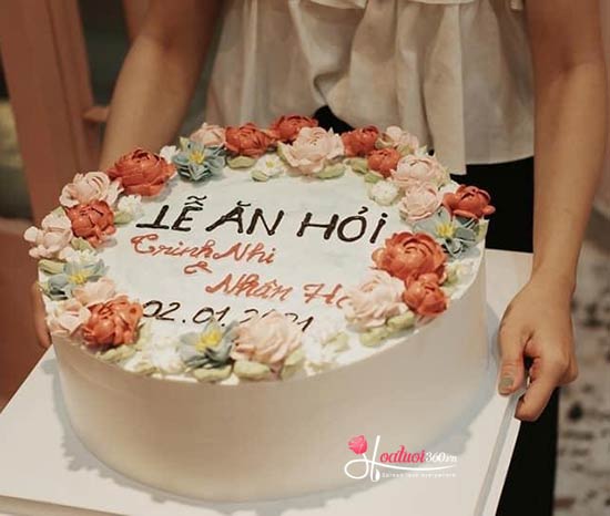 Bánh sinh nhật 101 hoa tươi 360
