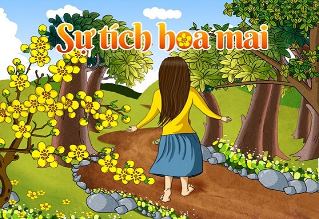 Nhấn vào ảnh để phóng to Sự tích hoa mai vàng ngày tết Việt Nam