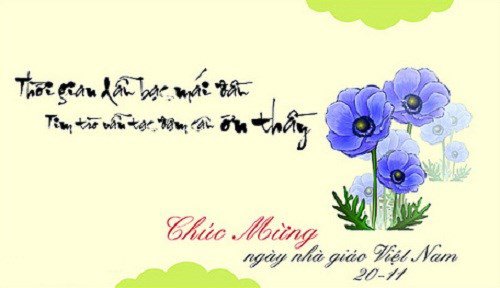 thiệp chúc mừng ngày 20/11